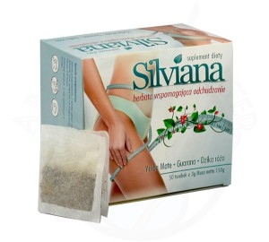 herbatka odchudzająca, odchudzanie Yerba Mate SILVIANA 50 torebek
