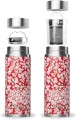 TERMOS STAL NIERDZEWNA 300 ML Z ZAPARZACZEM - SAKURA ROUGE