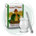 zestaw do yerba mate z brazylijską EL Gaucho Organic 400g i akcesoriami