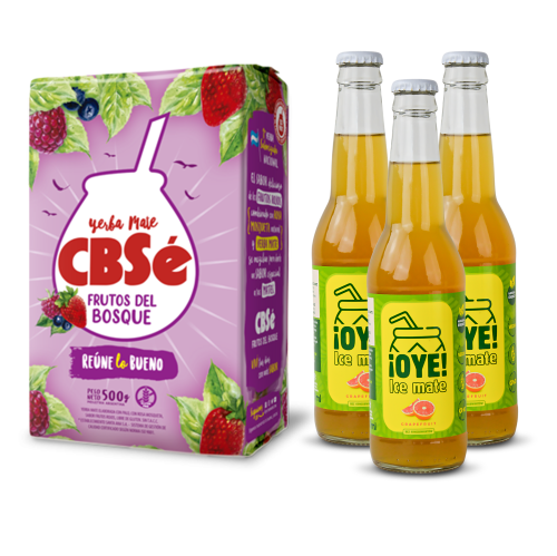oye ice mate 3 sztuki + 1 sztuka CBSe owoce leśne