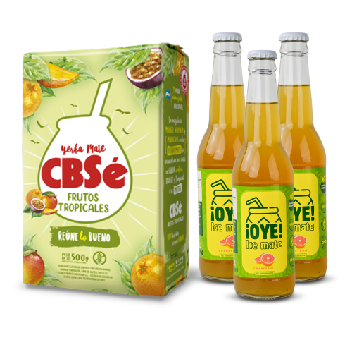 oye ice mate 3 sztuki + 1 sztuka CBSe owoce tropikalne