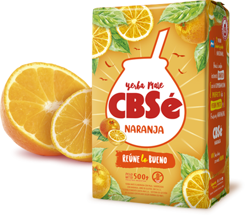 yerba mate cbse naranja 500g