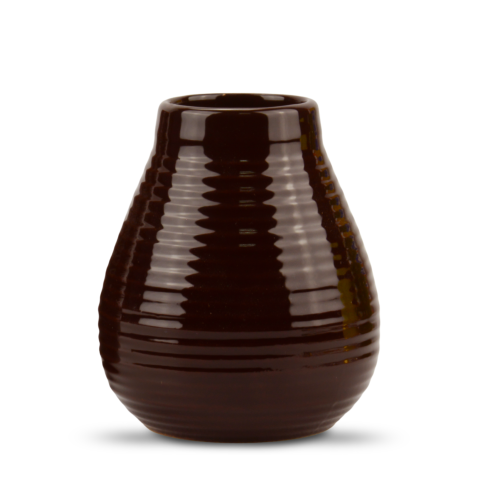 Matero ceramiczne Paski 250ml CR25 czekoladowe