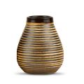 Matero ceramiczne Paski 250ml CR29  BRĄZ MAT