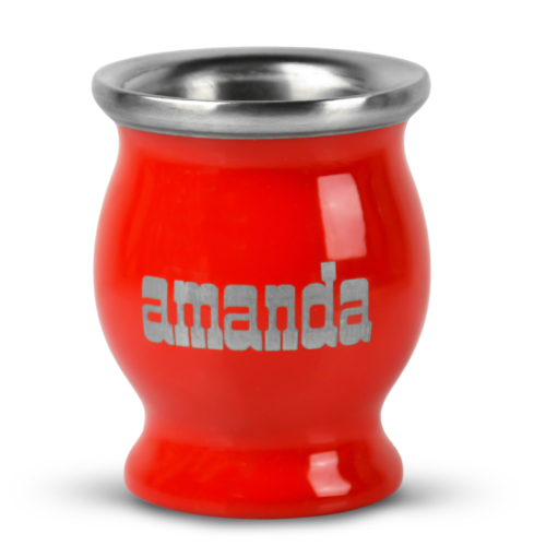 Matero Amanda inox czerwone