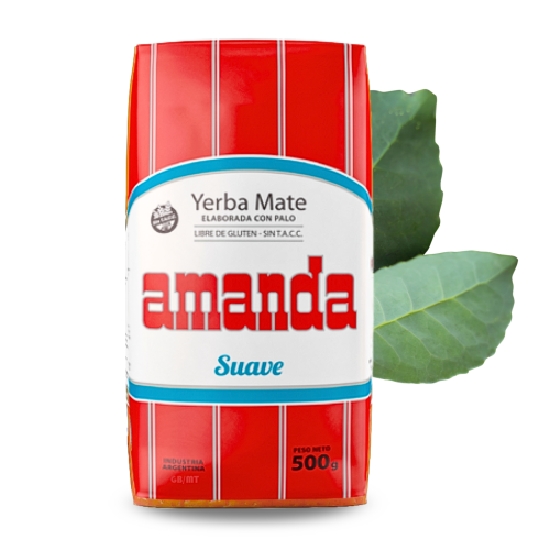 Yerba Mate Amanda Suave 500g