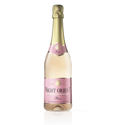 Musujące wino bezalkoholowe Night Orient Rose 750ml (sparkling)