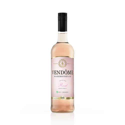Wino bezalkoholowe Vendome Mademoiselle Rose (różowe) organiczne