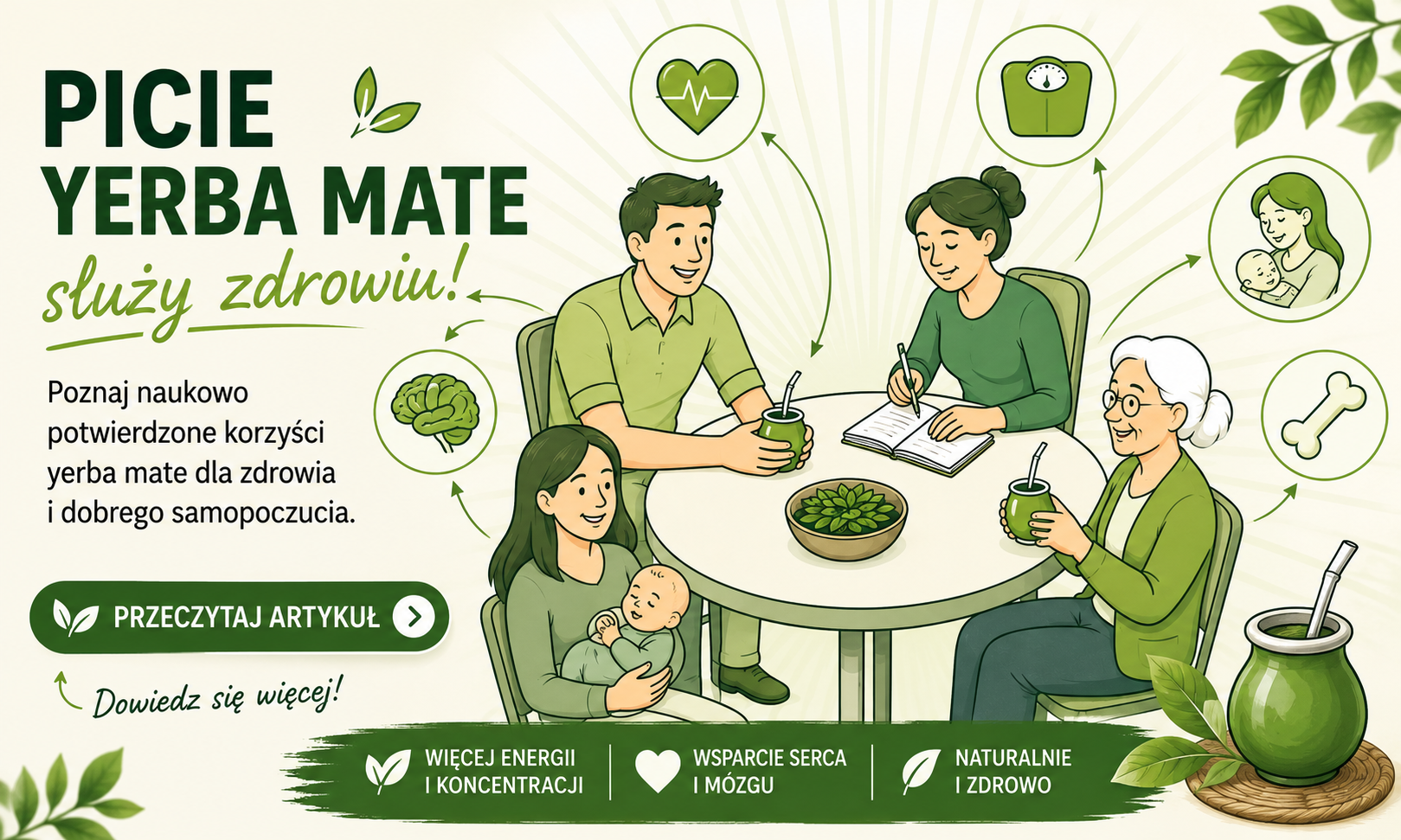 Korzyści z picia Yerba Mate dla zdrowia - Picie mate jest zdrowe!
